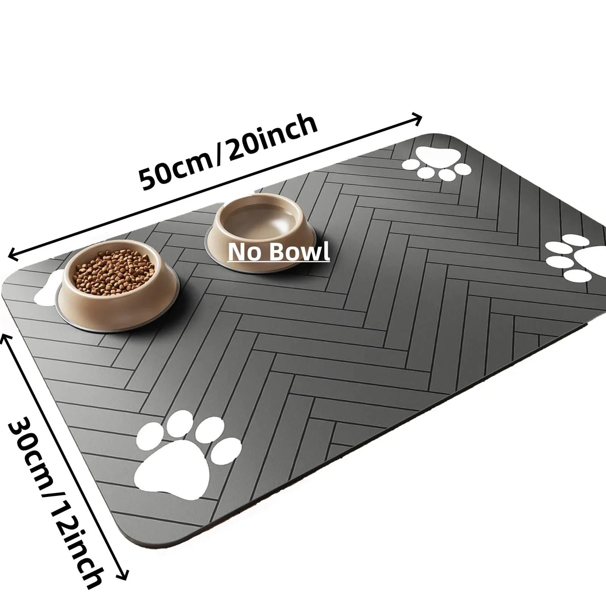 Tapete Protetor para Tigelas de Pet — Absorve, Seca Rápido e Não Escorrega 🐱🐶