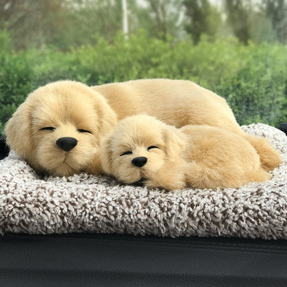 Cachorrinho Realista com Carvão Ativado — Purifica o Ar e Decora Seu Carro 🐾🚗