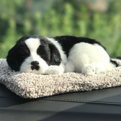 Cachorrinho Realista com Carvão Ativado — Purifica o Ar e Decora Seu Carro 🐾🚗