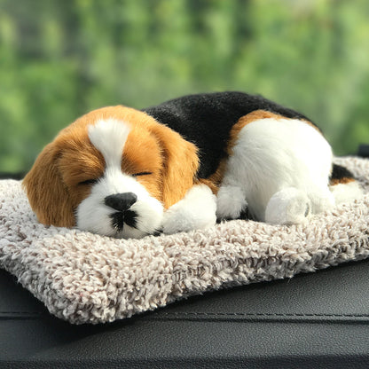 Cachorrinho Realista com Carvão Ativado — Purifica o Ar e Decora Seu Carro 🐾🚗
