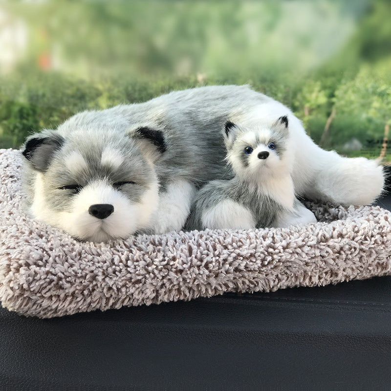 Cachorrinho Realista com Carvão Ativado — Purifica o Ar e Decora Seu Carro 🐾🚗