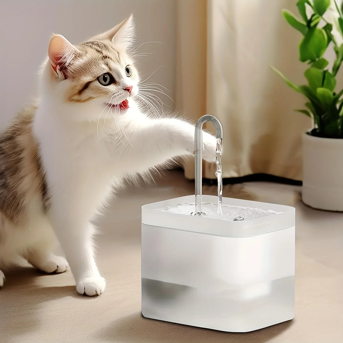 Fonte Automática para Gatos e Cachorros — Seu Pet Sempre Hidratado 💧🐾